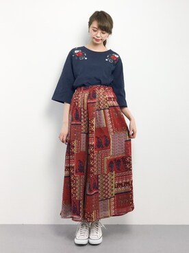 karinさん(レディース・167cm)の春コーディネート