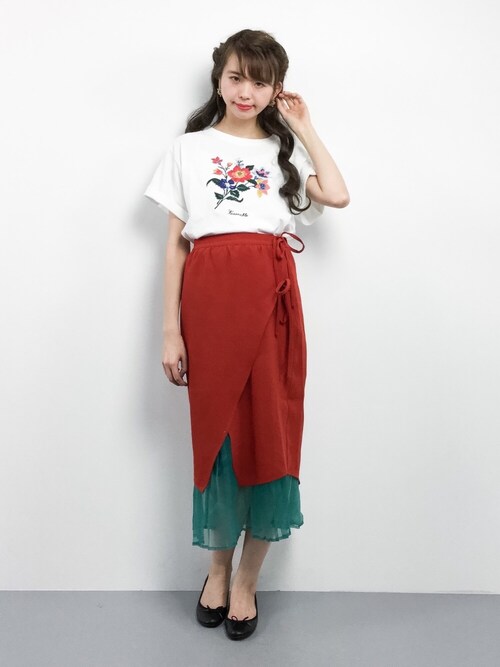 Karin Zozotown Merry Jennyのスカートを使ったコーディネート Wear Karin Zozotown Merry Jennyのスカートを使ったコーディネート Wear