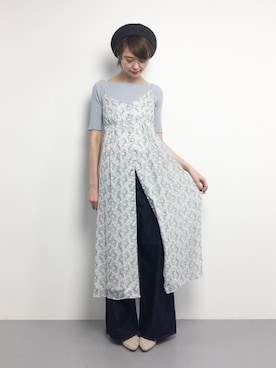 karinさん（レディース・166cm）の春コーディネート