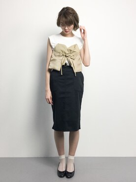 karinさん（レディース・166cm）の春コーディネート