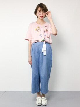 karinさん（レディース・166cm）の春コーディネート