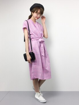 karinさん（レディース・166cm）の春コーディネート