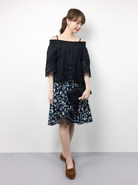 karinさん（レディース・166cm）の春コーディネート