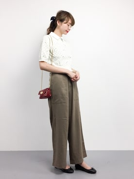 karinさん（レディース・166cm）の春コーディネート