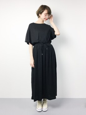 「Te chichi TERRASSE（テチチテラス）のアイテム」を使った、karinさん（レディース・166cm）の春コーディネート