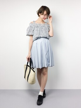 「WILLSELECTION（ウィルセレクション）のアイテム」を使った、karinさん（レディース・166cm）の春コーディネート