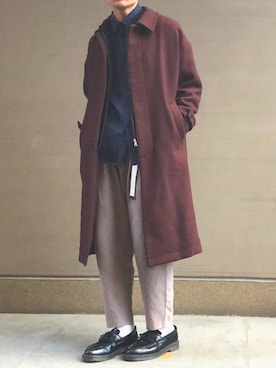 間井谷 勇生【大阪美容師】さん(メンズ・169cm)の冬コーディネート