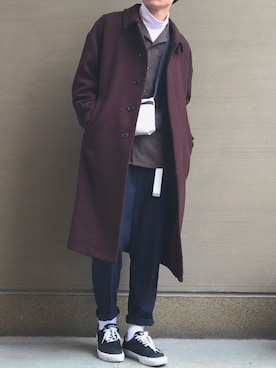 間井谷　勇生【大阪美容師】さん（メンズ・169cm）の冬コーディネート