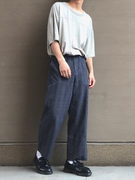 間井谷　勇生【大阪美容師】さん（メンズ・169cm）の夏コーディネート