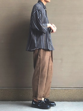 間井谷　勇生【大阪美容師】さん（メンズ・170cm）の夏コーディネート