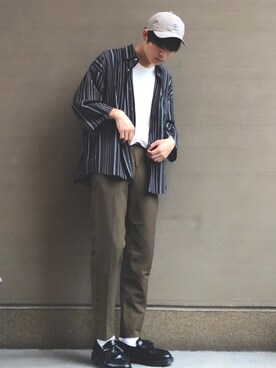 間井谷　勇生【大阪美容師】さん（メンズ・169cm）の夏コーディネート