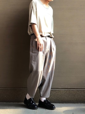 間井谷　勇生【大阪美容師】さん（メンズ・169cm）の夏コーディネート