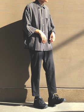 間井谷　勇生【大阪美容師】さん（メンズ・169cm）の秋コーディネート