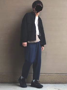 間井谷　勇生【大阪美容師】さん（メンズ・169cm）の秋コーディネート