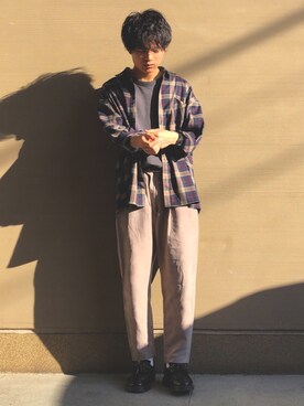 間井谷　勇生【大阪美容師】さん（メンズ・169cm）の秋コーディネート