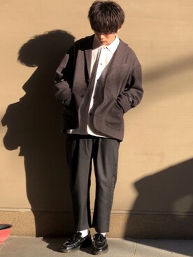 間井谷 勇生【大阪美容師】さん(メンズ・169cm)の秋コーディネート