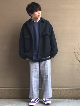間井谷 勇生【大阪美容師】さん(メンズ・169cm)の冬コーディネート