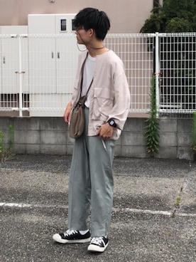 間井谷　勇生【大阪美容師】さん（メンズ・169cm）の夏コーディネート