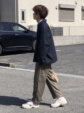 間井谷 勇生【大阪美容師】さん(メンズ・169cm)の春コーディネート