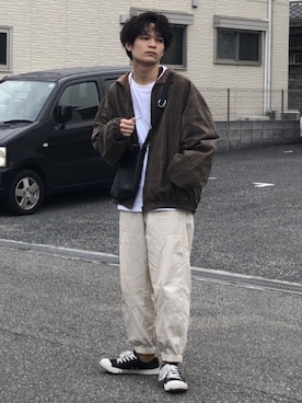 間井谷　勇生【大阪美容師】さん（メンズ・169cm）の春コーディネート