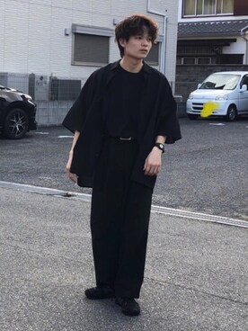 間井谷　勇生【大阪美容師】さん（メンズ・169cm）の春コーディネート