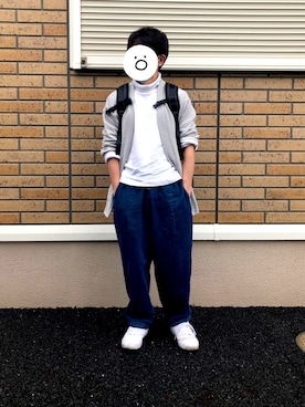 Yu☺︎さん（メンズ・157cm）の春コーディネート