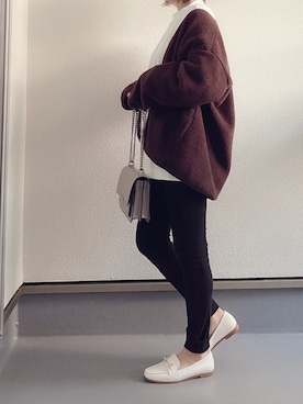 haruさん(レディース・162cm)の冬コーディネート