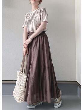 haruさん（レディース・162cm）の夏コーディネート