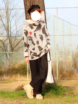 「ScoLar（スカラー）のアイテム」を使った、りょうすけさん（メンズ・166cm）の春コーディネート