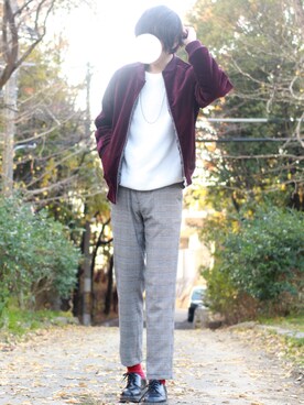 りょうすけさん（メンズ・166cm）の冬コーディネート