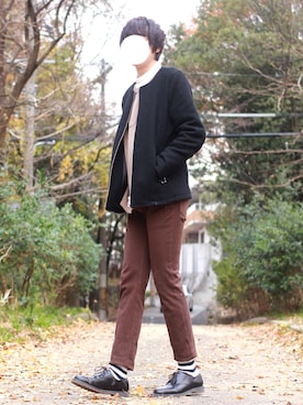 りょうすけさん(メンズ・166cm)の冬コーディネート