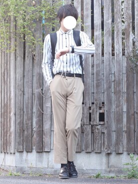 りょうすけさん(メンズ・166cm)の春コーディネート