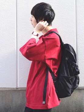 「時計」｜「アイテム（その他）」を使った、りょうすけさん（メンズ・166cm）の春コーディネート