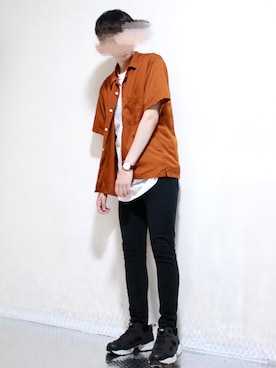 「ジーユー」｜りょうすけさん（メンズ・166cm）の夏コーディネート