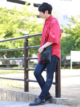りょうすけさん（メンズ・166cm）の夏コーディネート