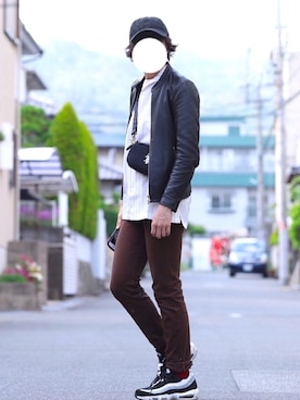 りょうすけさん(メンズ・166cm)の春コーディネート