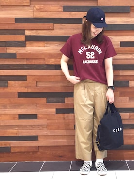 coen  あんどうさん（レディース・163cm）の夏コーディネート