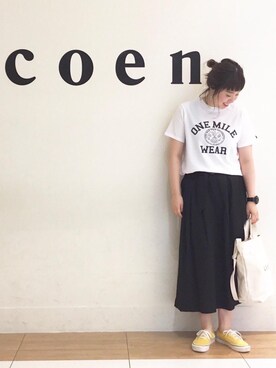 coen  あんどうさん（レディース・163cm）の夏コーディネート