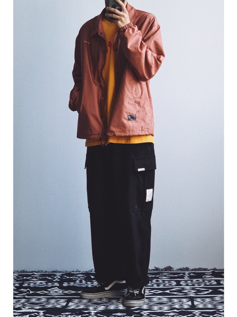「ootd、秋のコーデ、秋コーデ、休日スタイル、休日コーデ、Proteus、VANS」｜「Proteusのアイテム（その他アウター、その他）」を使った、灰白光さん（メンズ・176cm）の夏コーディネートの1枚目の写真