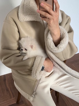 「通販」｜BUDZ ONLINE SHOPさん（メンズ・180cm）の冬コーディネート