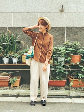 「Sebastian（セバスティアン）のアイテム」を使った、Renさん（レディース・165cm）の秋コーディネート