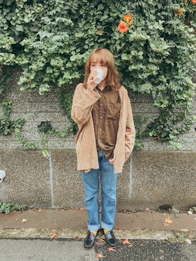 「Sebastian（セバスティアン）のアイテム」を使った、Renさん（レディース・165cm）の秋コーディネート