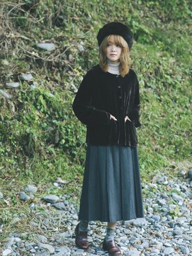 「Sebastian（セバスティアン）のアイテム」を使った、Renさん（レディース・165cm）の秋コーディネート