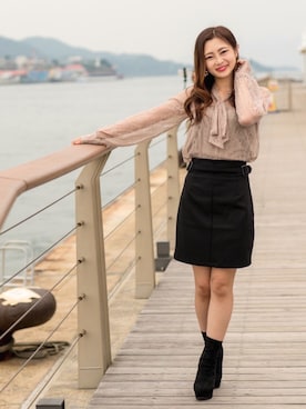 Lilyさん（レディース・150cm）の冬コーディネート