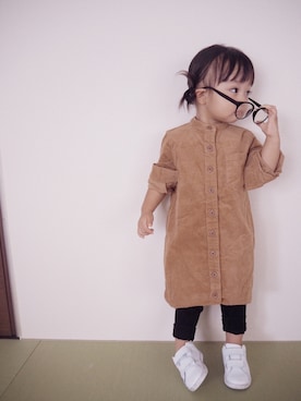 KaNyaDeʕ·͡ˑ·ཻʔさん（キッズ・90cm）の夏コーディネート