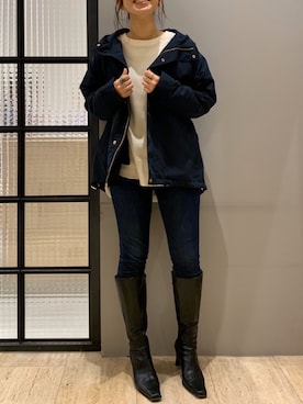 ぱんさん（レディース・163cm）の冬コーディネート