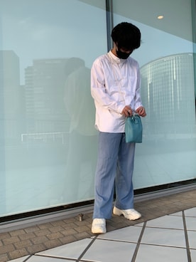 「TIDEWAY（タイドウェイ）のアイテム」を使った、ちゃんちゃんこさん（メンズ・171cm）の春コーディネート