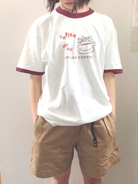 「DOMINGO（ドミンゴ）のアイテム」を使った、rryさん（レディース・160cm）の秋コーディネート