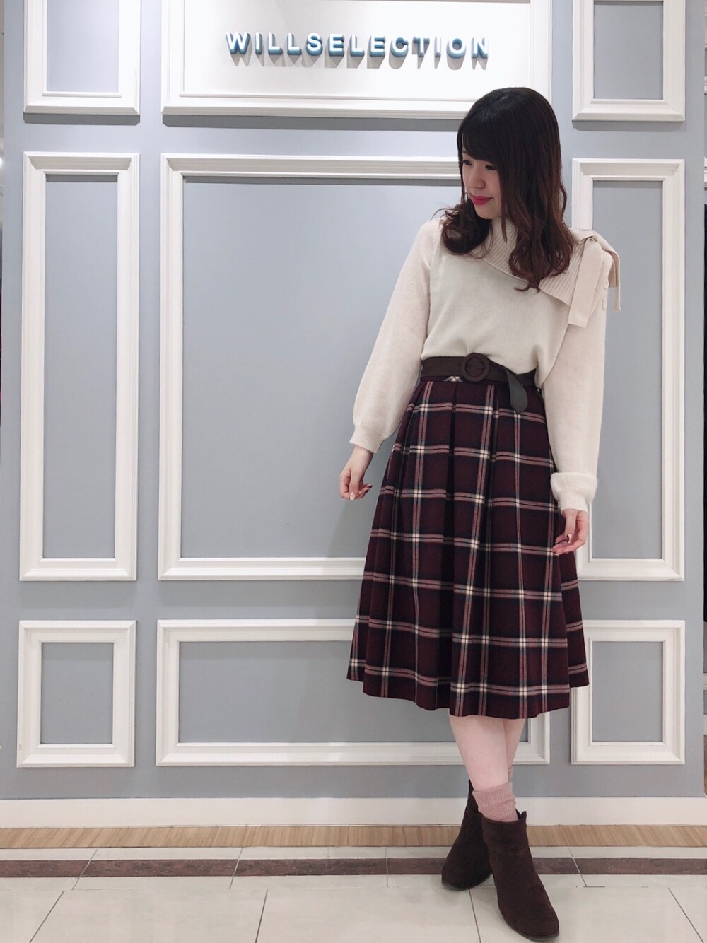 【ウィルセレクション】フェレット30オフタートルニット WILLSELECTION（ウィルセレクション）の「フェレットオフタートル