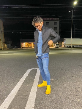 shuさん（メンズ・175cm）の冬コーディネート